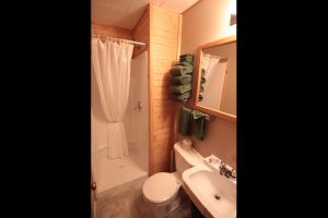 Miette Hot Springs Bungalows bathroom